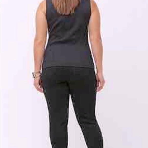 Lane Bryant Jacquard Corset Top. NWT - Picture 3 of 6